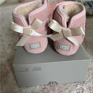 UGG Kids Pink Booties